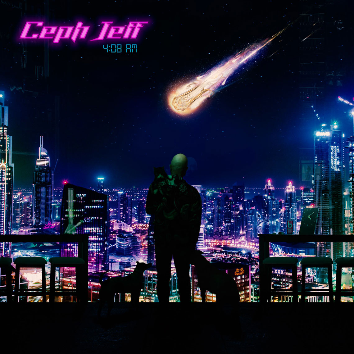 Ceph Jeff - 4:08 AM Album Cover Design