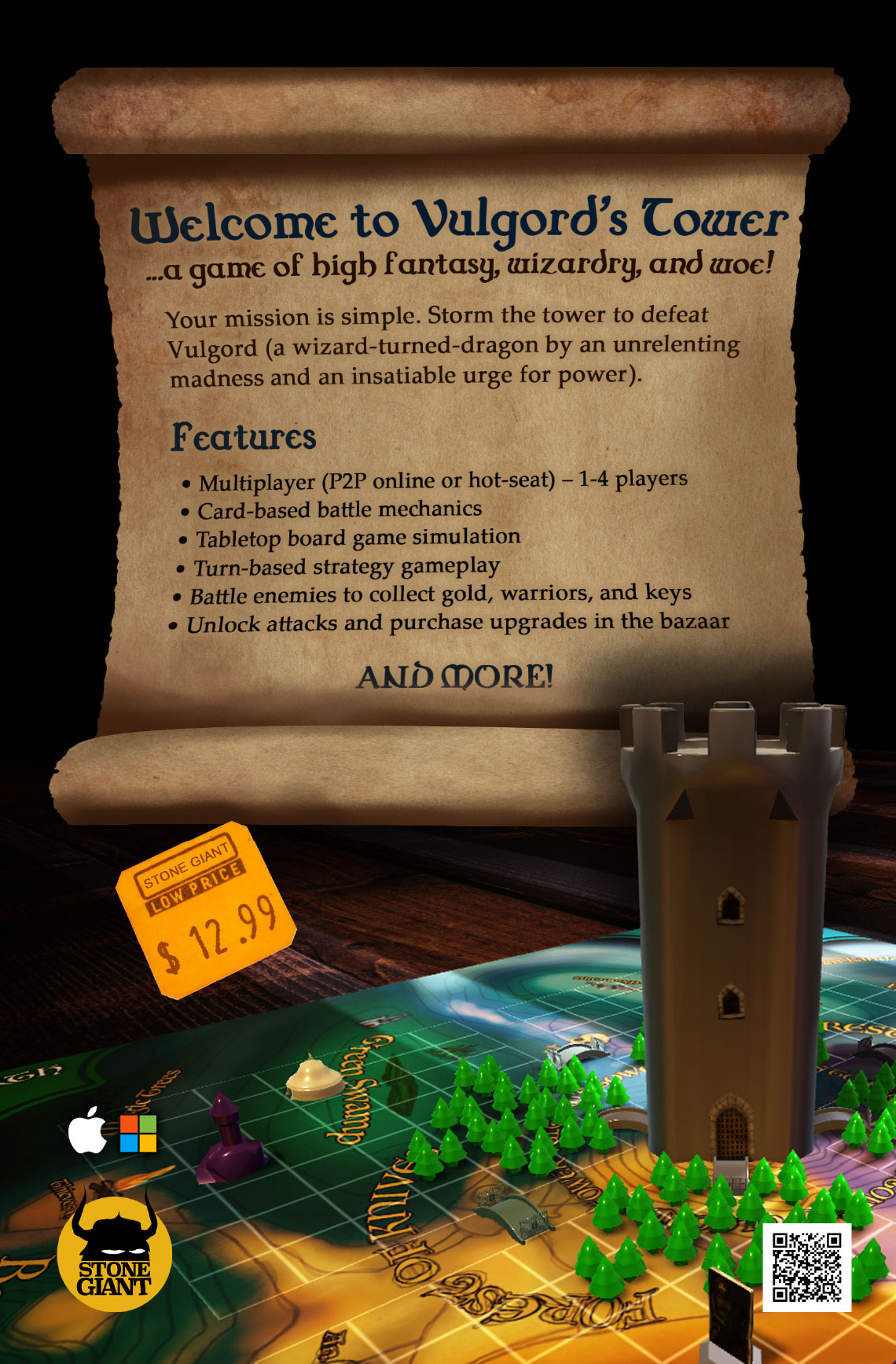 Vulgord's Tower Flyer - Back